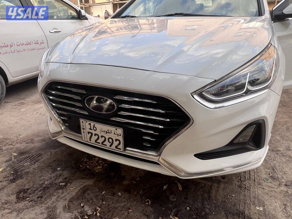 هونداي سوناتا 2018 شرط الفحص جير ماكينه شاصي ممشى 149 الف4