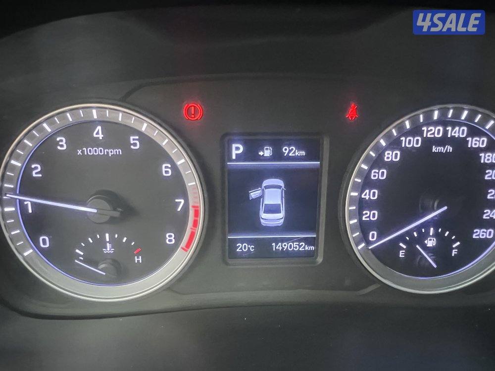 هونداي سوناتا 2018 شرط الفحص جير ماكينه شاصي ممشى 149 الف5