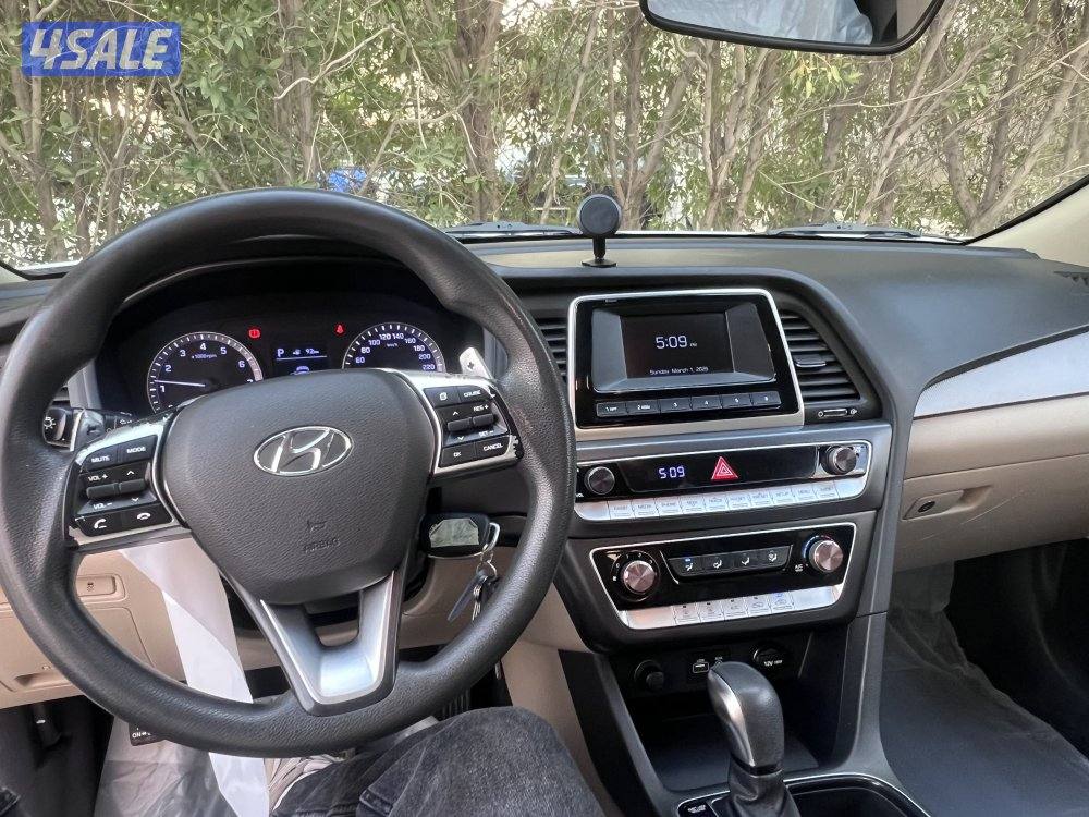 هونداي سوناتا 2018 شرط الفحص جير ماكينه شاصي ممشى 149 الف6