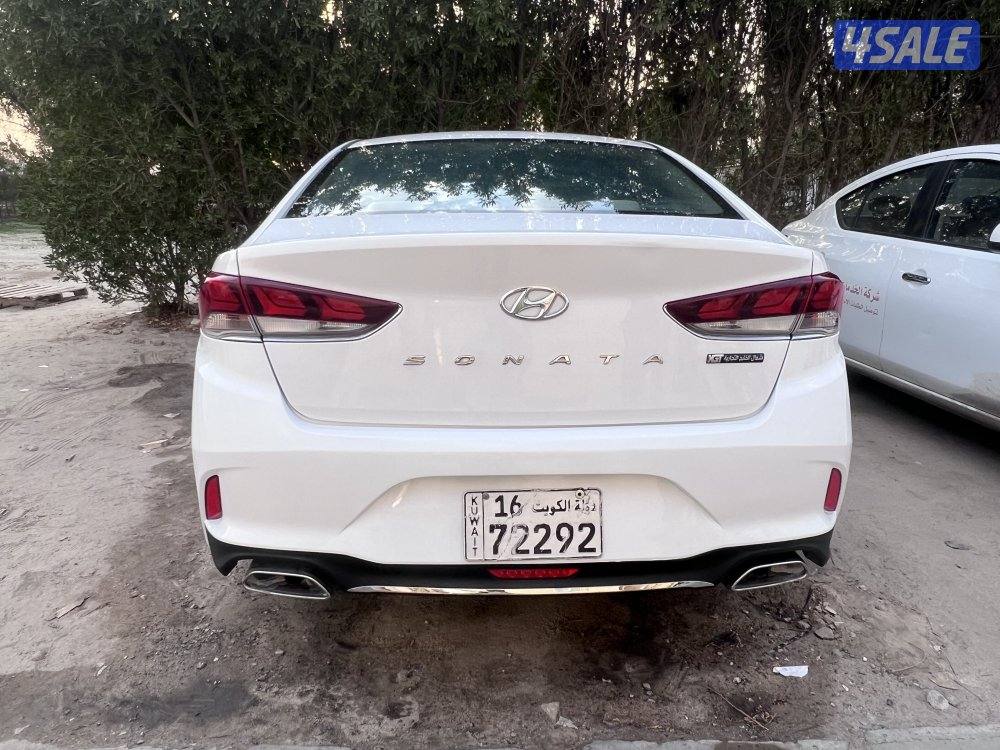 هونداي سوناتا 2018 شرط الفحص جير ماكينه شاصي ممشى 149 الف12