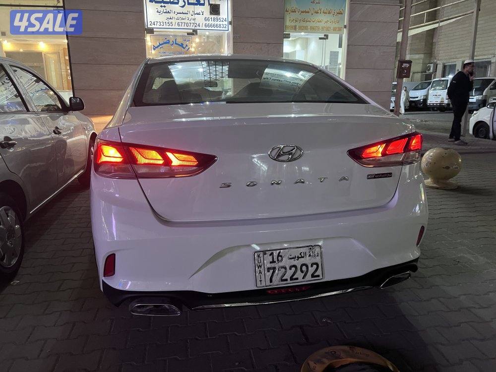 هونداي سوناتا 2018 شرط الفحص جير ماكينه شاصي ممشى 149 الف15