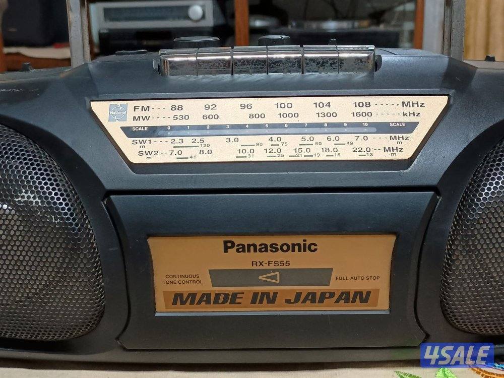 للبيع مسجل ناشيونال ( باناسونيك ) نادر ياباني مخزن بكرتونه6