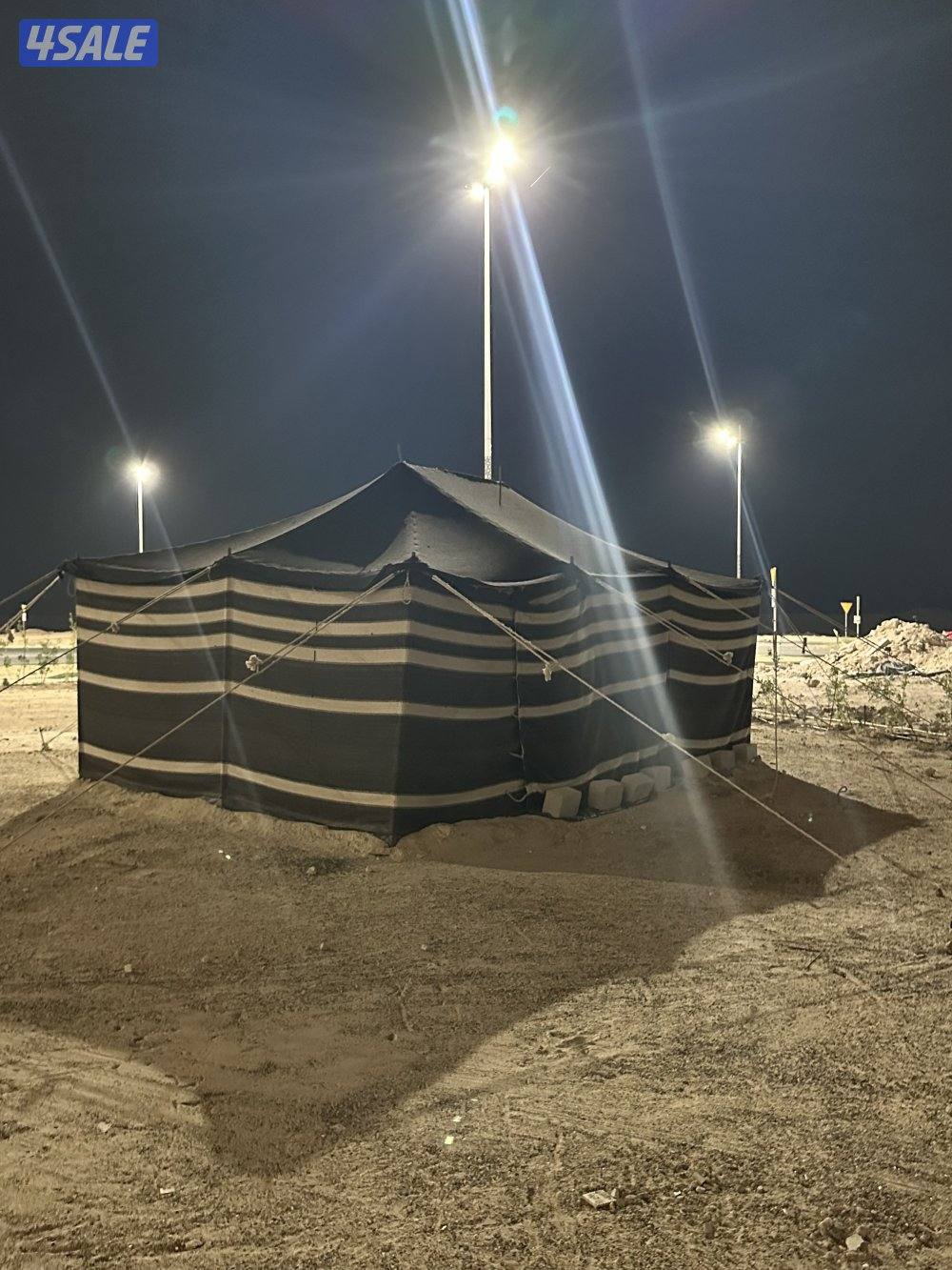 للبيع خيمة بيت شعر- عمودين المعاينه في مكانها0