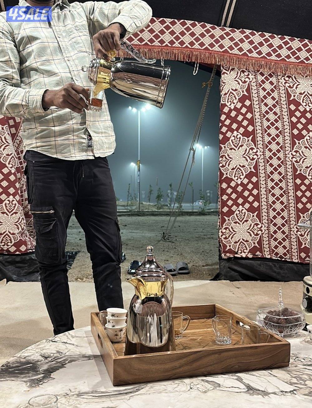 للبيع خيمة بيت شعر- عمودين المعاينه في مكانها2