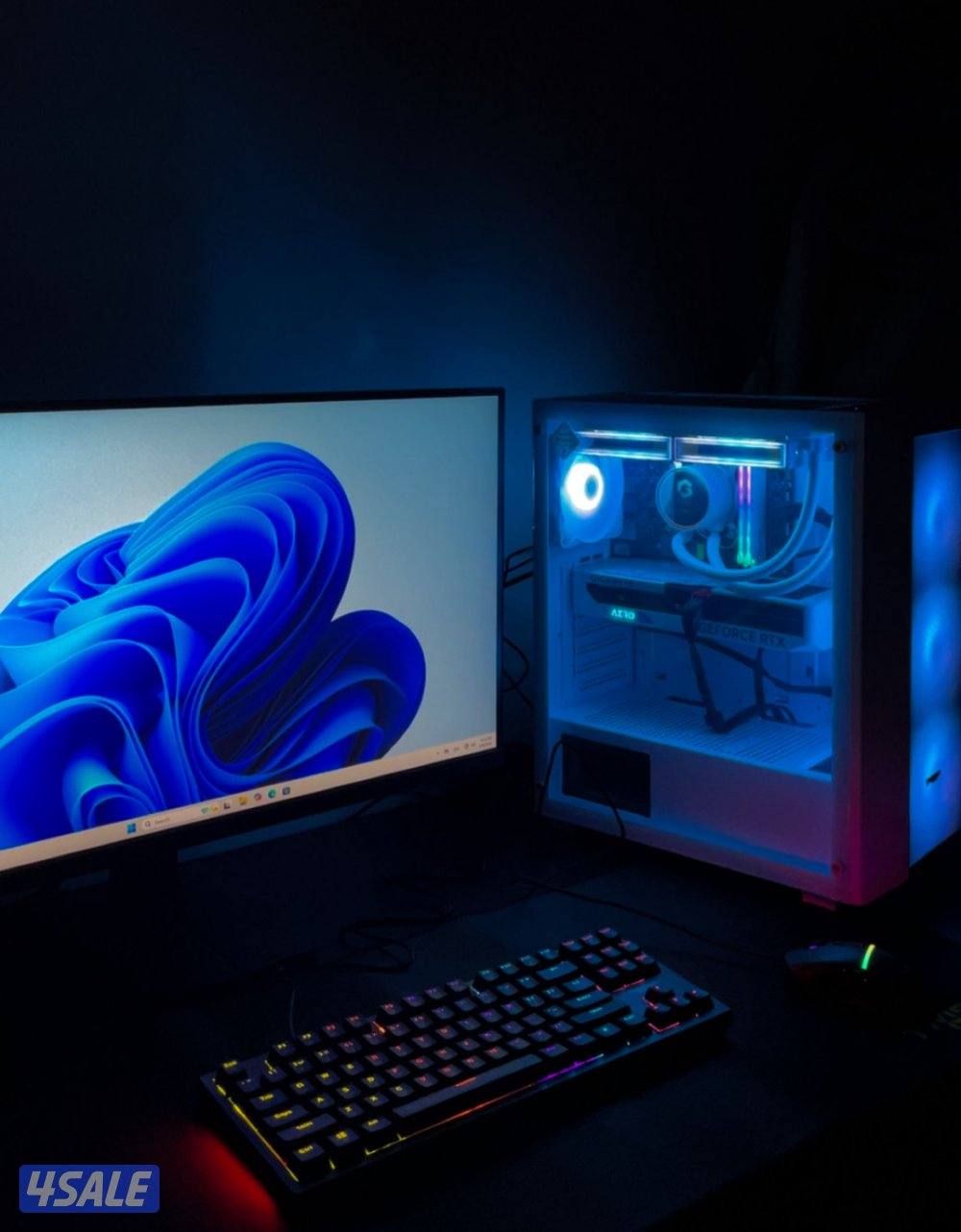 بي سي 4060 ti مواصفات ممتازه و يشغل كل الالعاب بفريمات حلوه جداً 🔥0