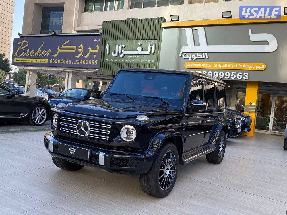 جي كلاس G500 موديل 2019 عداد 158 الف كيلو فقط سيرفس منتظم شرط الفحص0