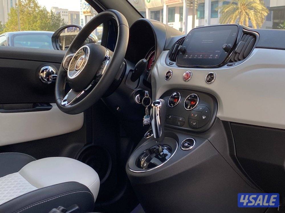 فيات 500 موديل 2020 عداد 25 الف كيلو فقط صبغ الوكاله سيرفس منتظم4