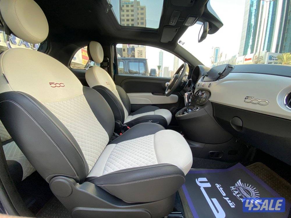 فيات 500 موديل 2020 عداد 25 الف كيلو فقط صبغ الوكاله سيرفس منتظم6