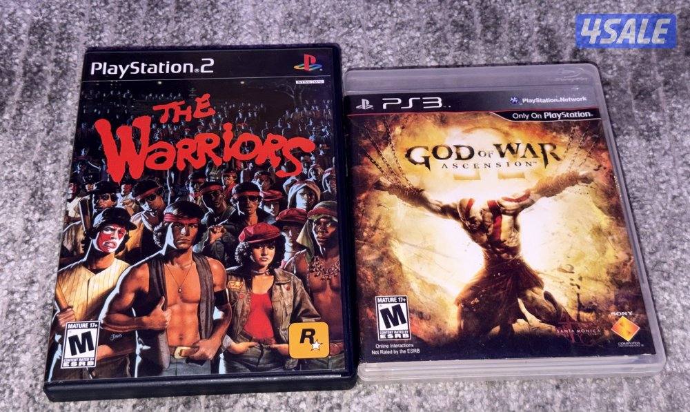 the warriors ps2 + god of war ascension ps30