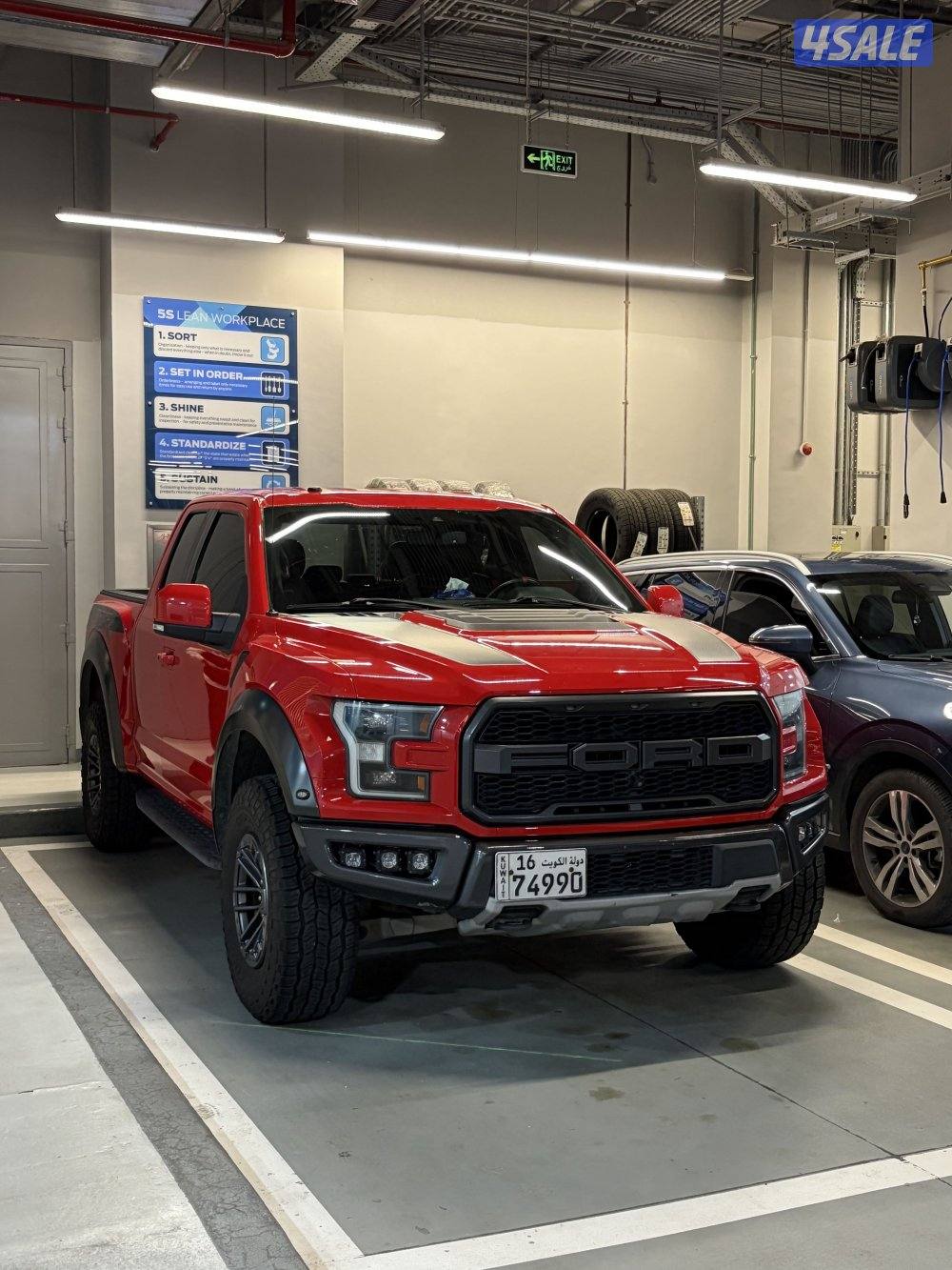 للبيع فورد رابتر 2019 وارد الغانم الدرجه الاولى باب ونص سيرفس وكاله1