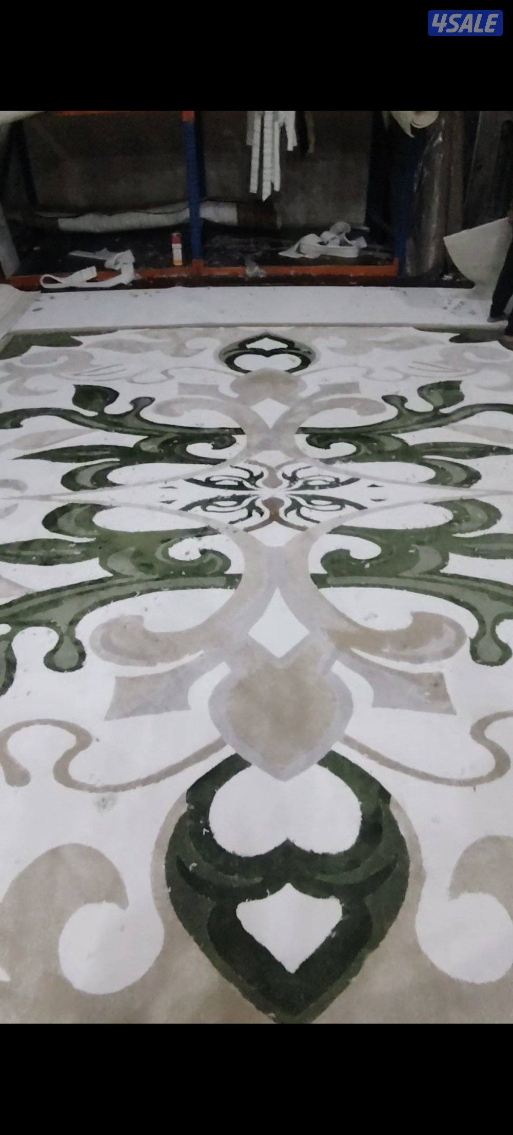 سجاد فرش تركيب زوالي تفصال مساندضهر ديكورخشب حفر يدوي مساجدتفصال مساند5