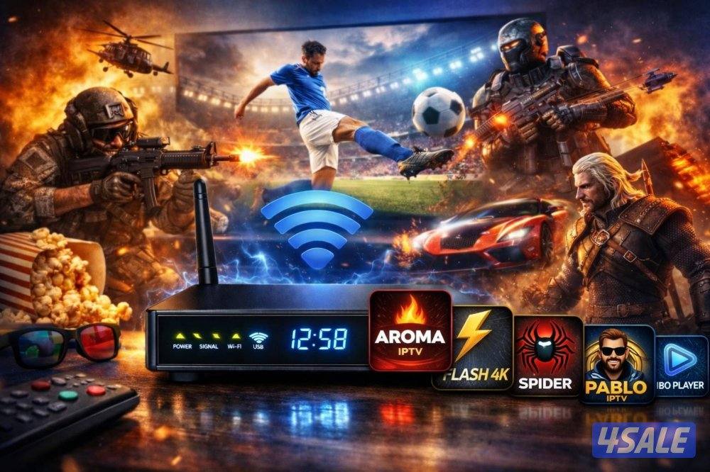 بيع وتجديد جميع اشتراكات iptv واشتراك تلفزيون سمارت وايباد2