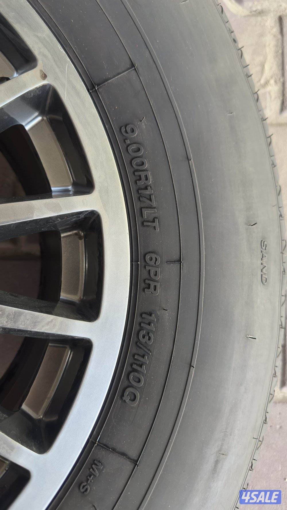 للبيع 4 رنقات برايد اسباني اصلي و 4شواهين 9003