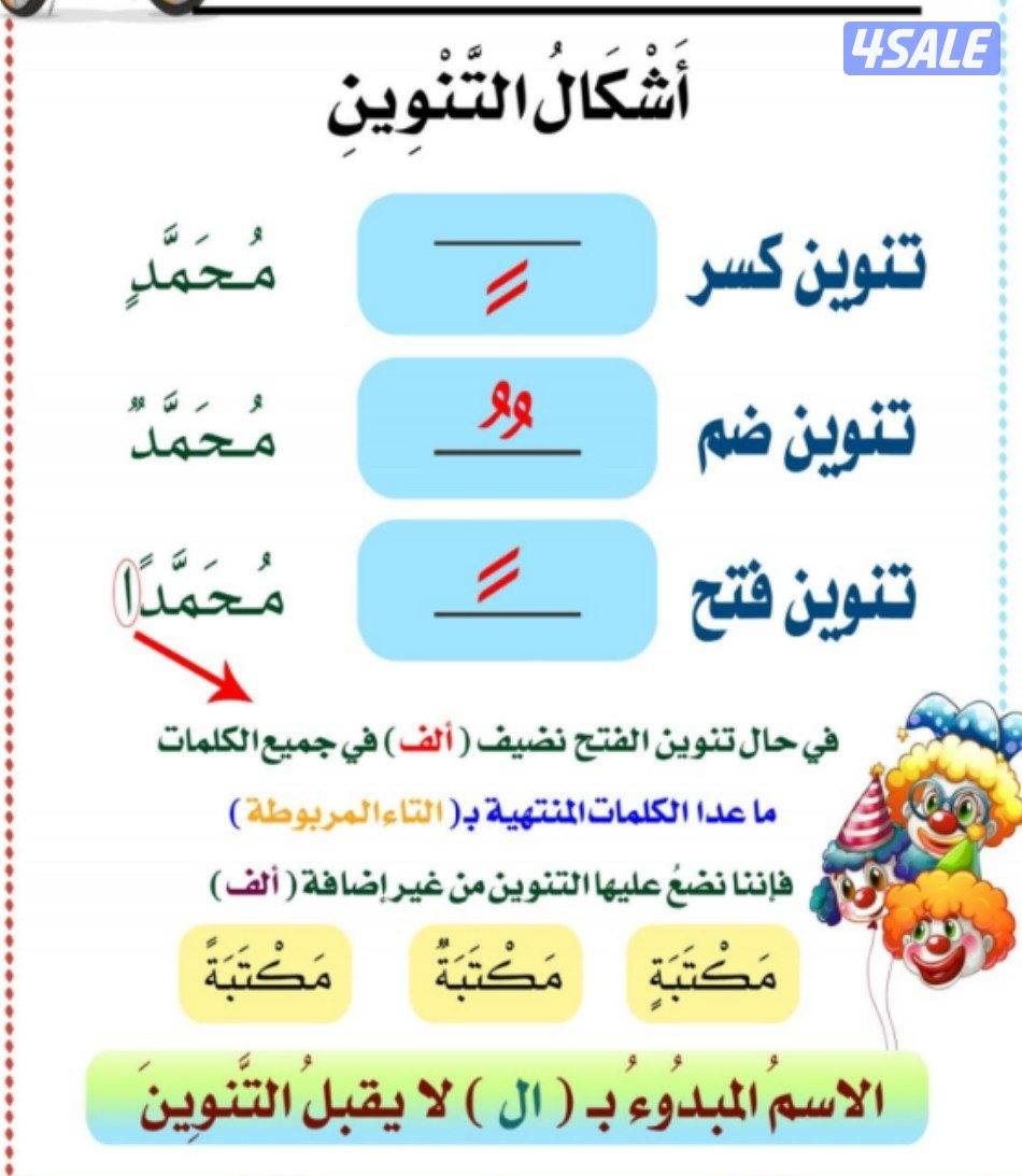مدرس لغة عربية لتقوية القراءة والكتابة وشرح منهج ابتدائي متوسط ثانوي3