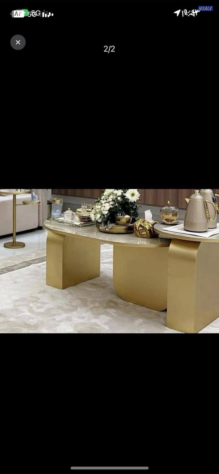 للبيع طقم قنفات بحاله الشراء2