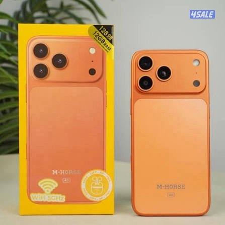 ام هورس شبيه الآيفون 17 برو ماكس كفاله سنه 128 قيقا مع سماعه بلوتوث1