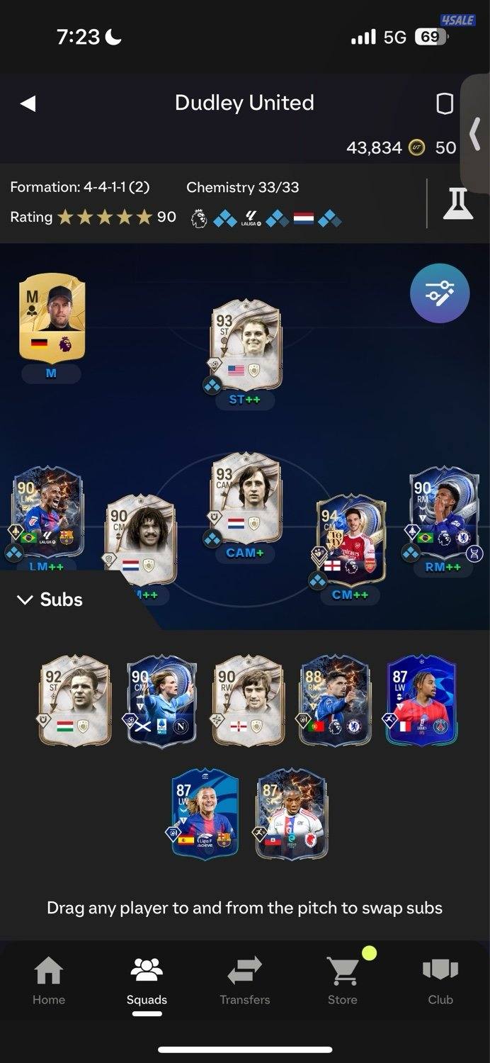 تشكيلة فيفا للبيع1