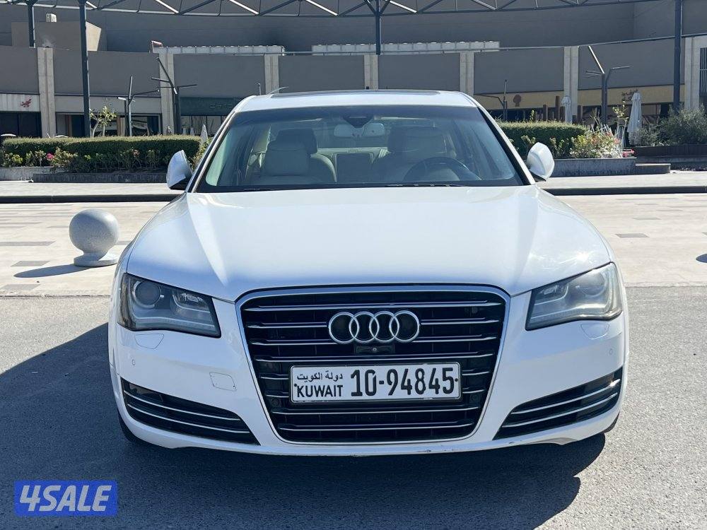 اودي A8L صبغ الوكاله للبيع موديل 20121