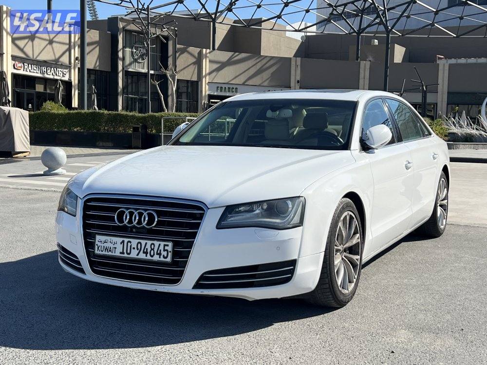 اودي A8L صبغ الوكاله للبيع موديل 20120