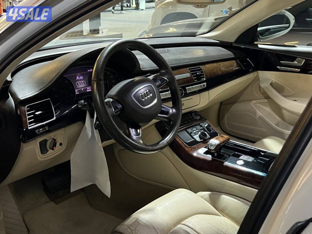 اودي A8L صبغ الوكاله للبيع موديل 20126