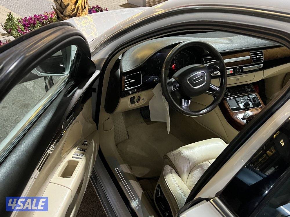 اودي A8L صبغ الوكاله للبيع موديل 20127