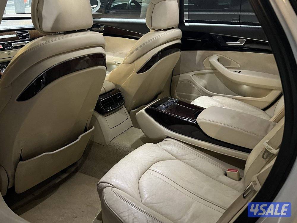 اودي A8L صبغ الوكاله للبيع موديل 20128