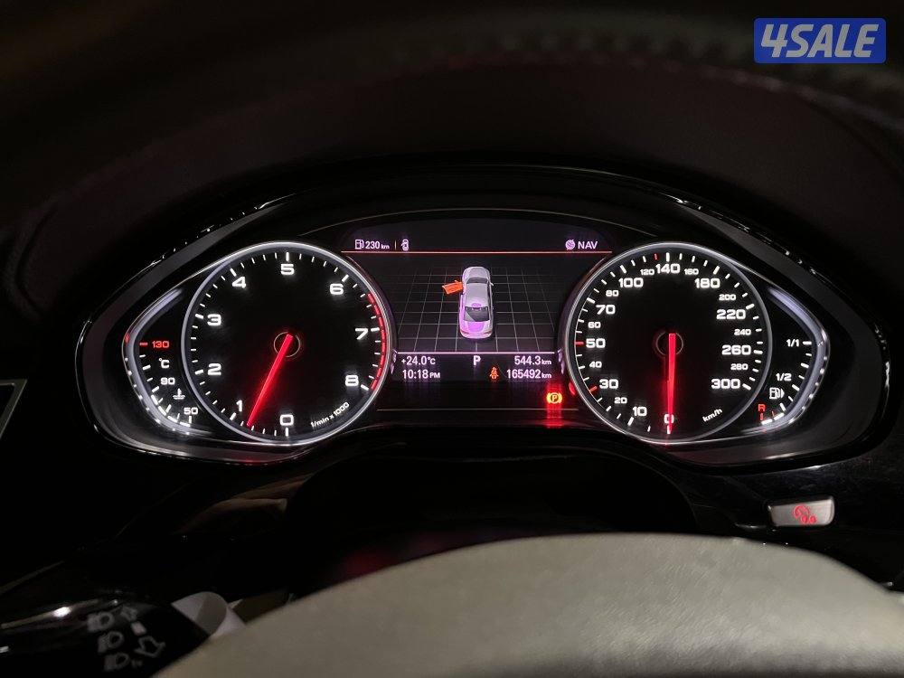 اودي A8L صبغ الوكاله للبيع موديل 201212