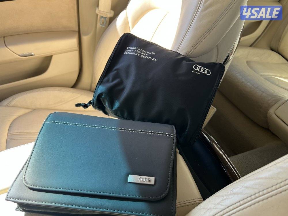 اودي A8L صبغ الوكاله للبيع موديل 201213