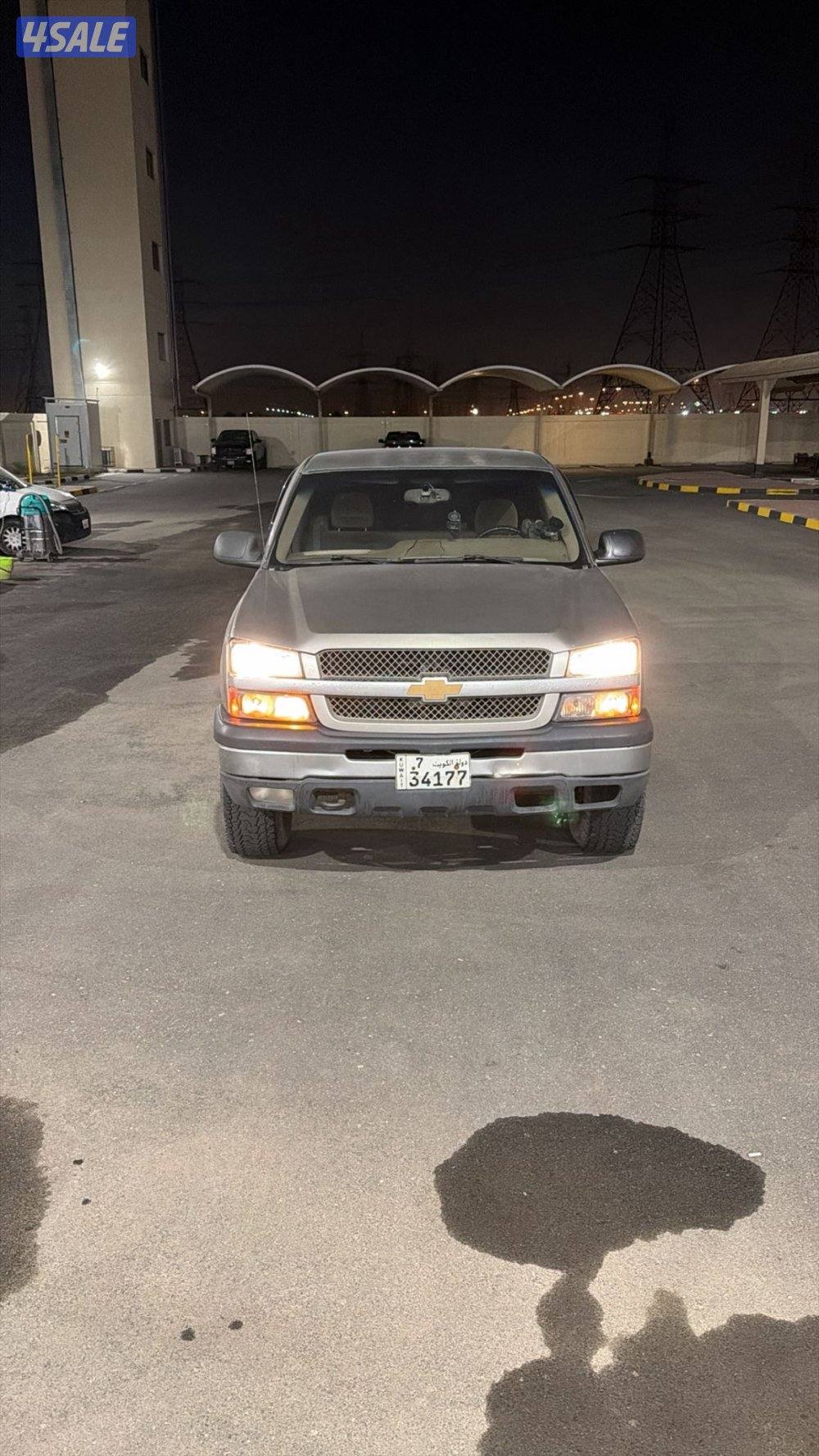 للبيع سلفرادو قير عادي اساس1