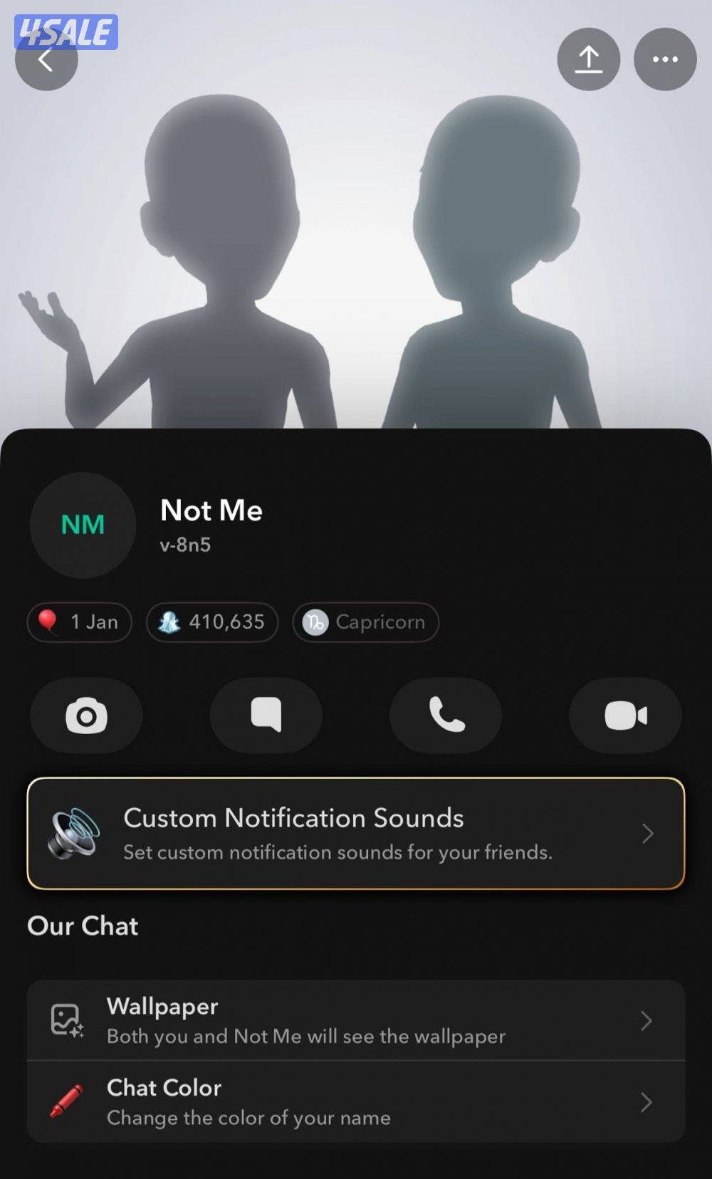 حساب سناب سكور 400 الف يوزر شبه رباعي0