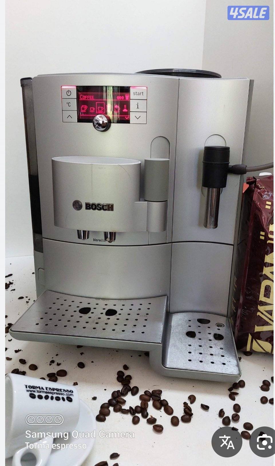 مكاين قهوه احترافيه و اتوماتيك مستعملة بحاله ممتازه8