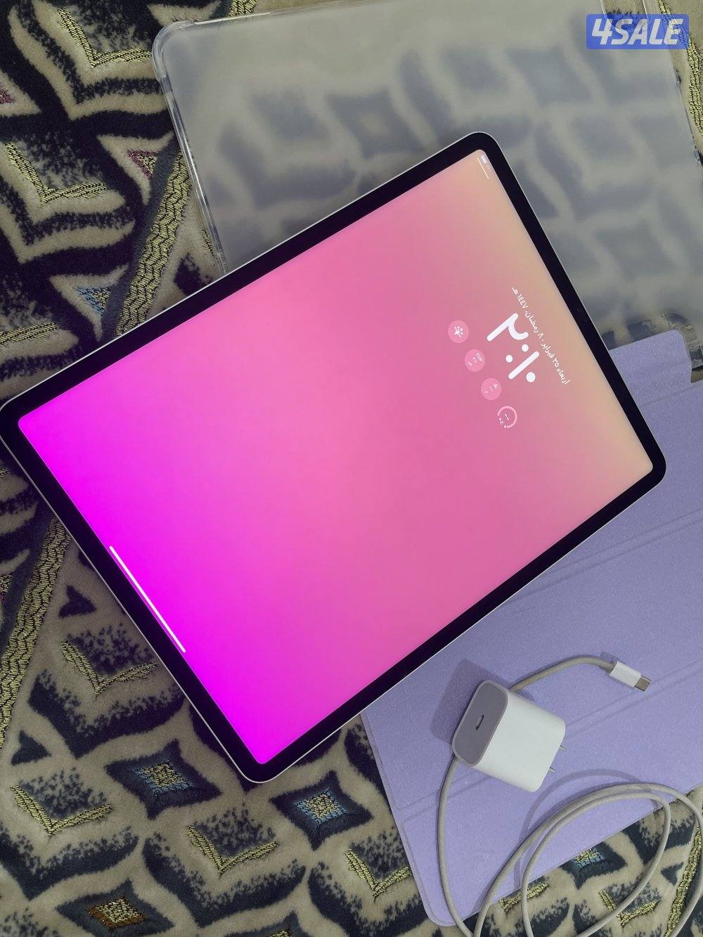 ايباد ابل برو 12.9 انش 512 قيقا الجيل السادس ام تو معالج m2 نظيف1