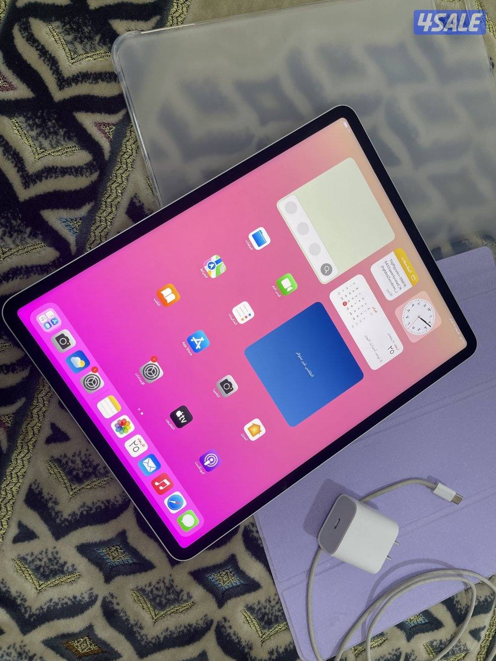 ايباد ابل برو 12.9 انش 512 قيقا الجيل السادس ام تو معالج m2 نظيف6