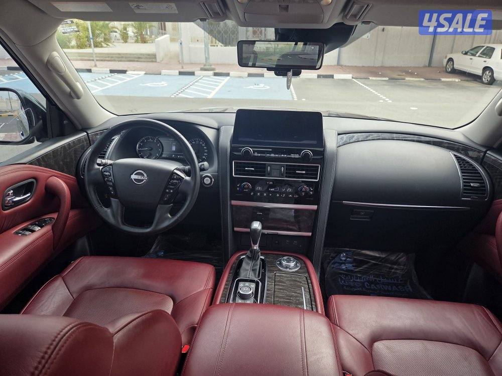 باترول ٢٠٢٣ ٨ سلندر اسود /عنابي7