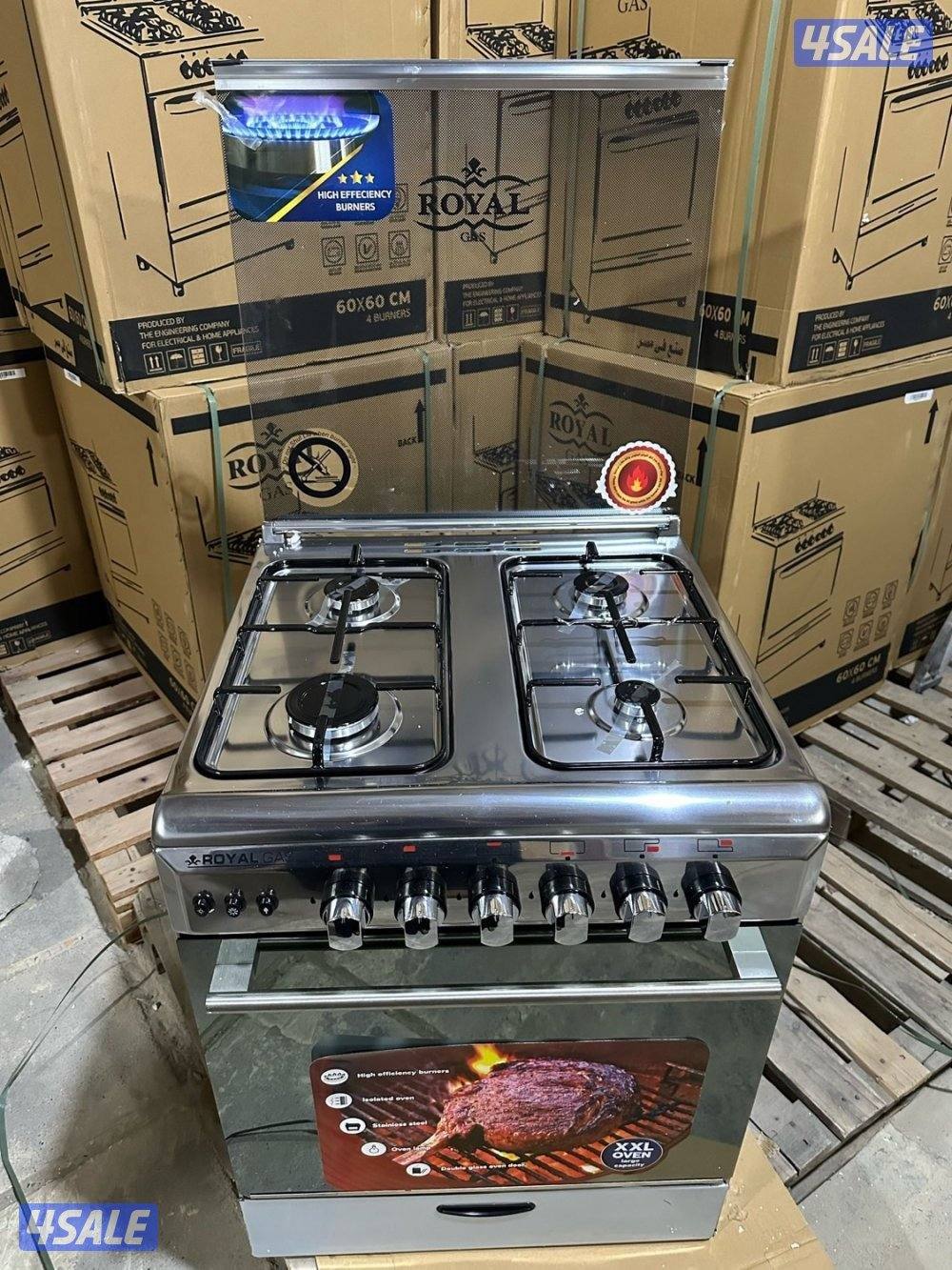 طباخات استيل تركي 60*60 و60*90جودة عالية كفالة سنة وتوصيل مجانًا فورًا2