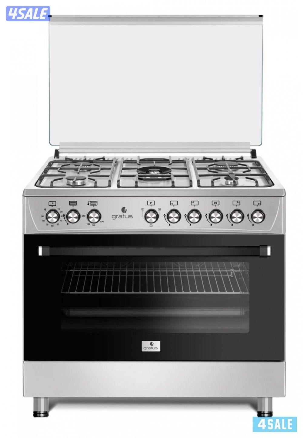 طباخات استيل تركي 60*60 و60*90جودة عالية كفالة سنة وتوصيل مجانًا فورًا5