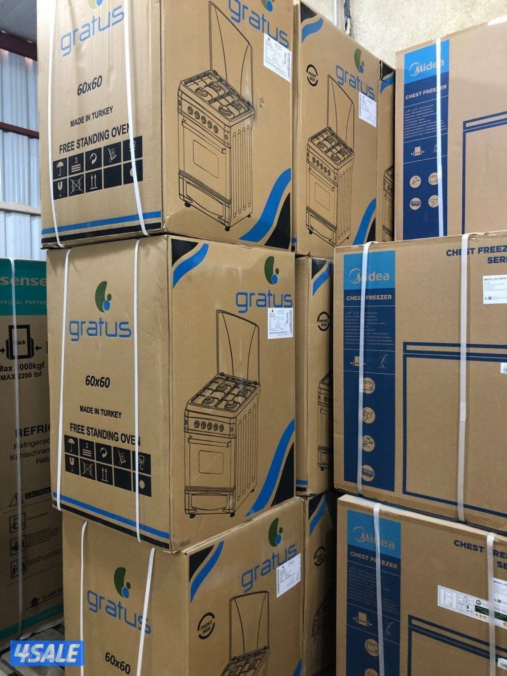 طباخات استيل تركي 60*60 و60*90جودة عالية كفالة سنة وتوصيل مجانًا فورًا7