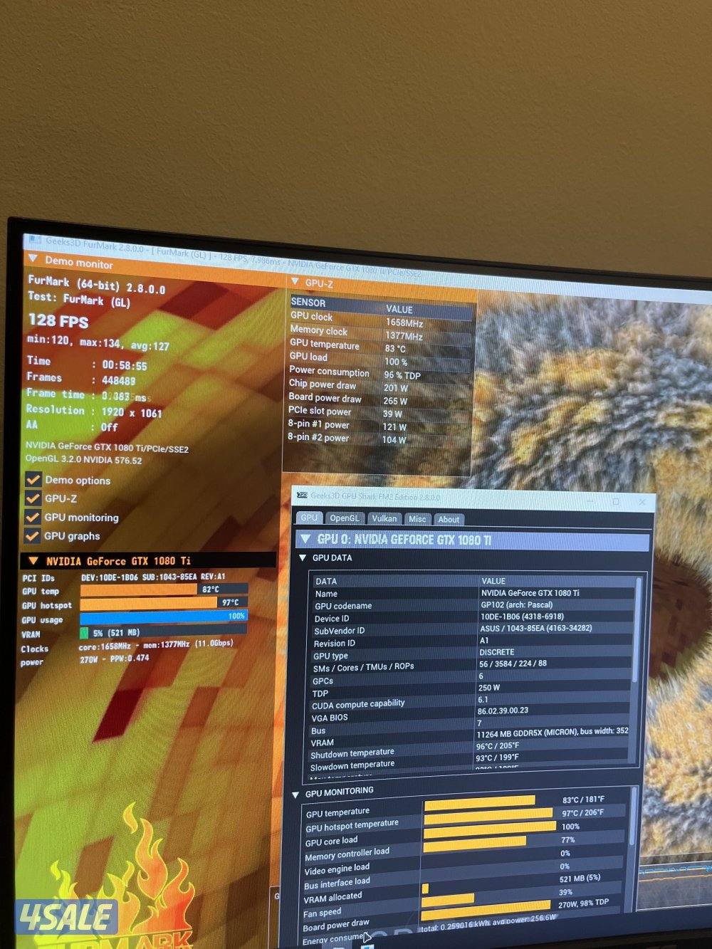 For Sale: NVIDIA GeForce GTX 1080 Ti (11 GB) – Excellent Condition4