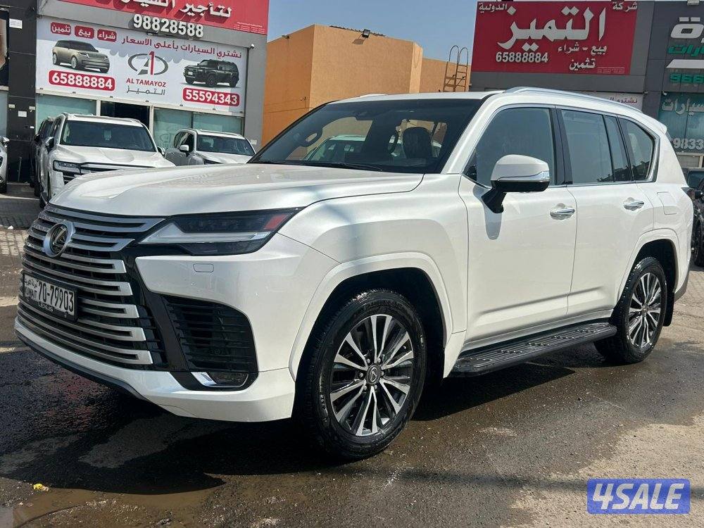 لكزس LX600 درجة ثانيه  twinturbo .V6 موديل 2023 ماشى 54.000 k.m0