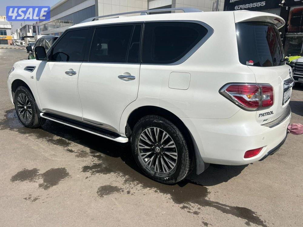 نيسان باترول بلاتنيوم.V8 موديل 2014 ماشى 240.000 k.m وارد البابطين .3
