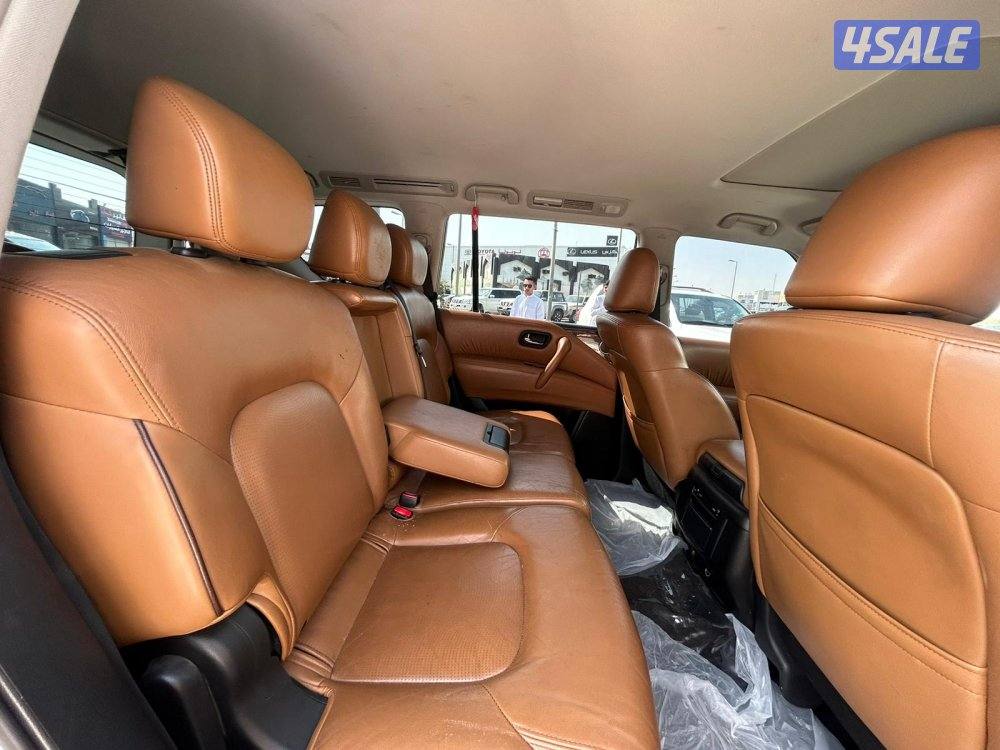 نيسان باترول بلاتنيوم.V8 موديل 2014 ماشى 240.000 k.m وارد البابطين .4