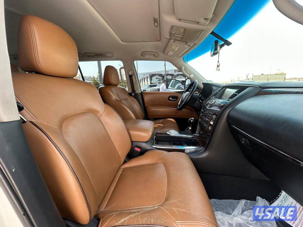 نيسان باترول بلاتنيوم.V8 موديل 2014 ماشى 240.000 k.m وارد البابطين .5