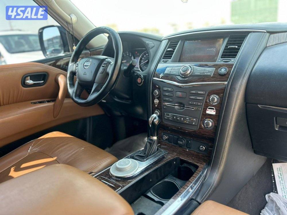 نيسان باترول بلاتنيوم.V8 موديل 2014 ماشى 240.000 k.m وارد البابطين .6