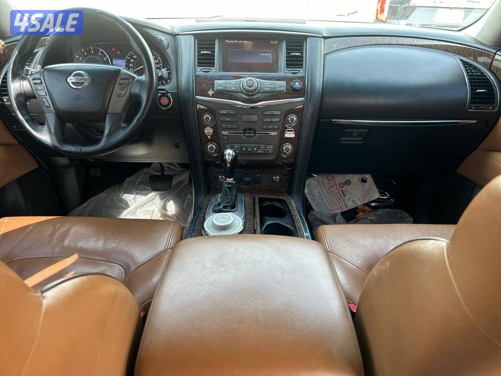 نيسان باترول بلاتنيوم.V8 موديل 2014 ماشى 240.000 k.m وارد البابطين .7