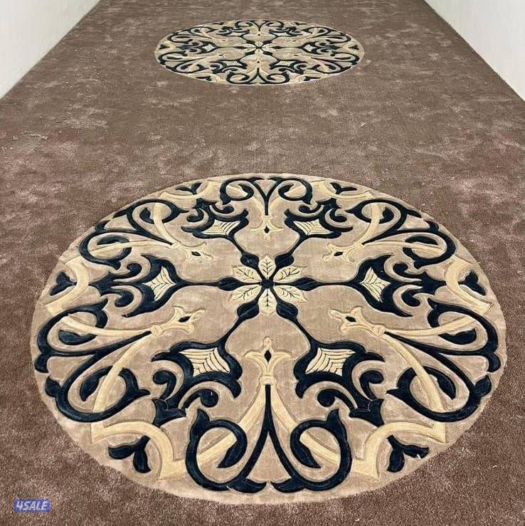 كل ما تحتاجه متوفر لدينا سجاد قص تركي ومساند ضهر ورضيات باركية بلاستك3