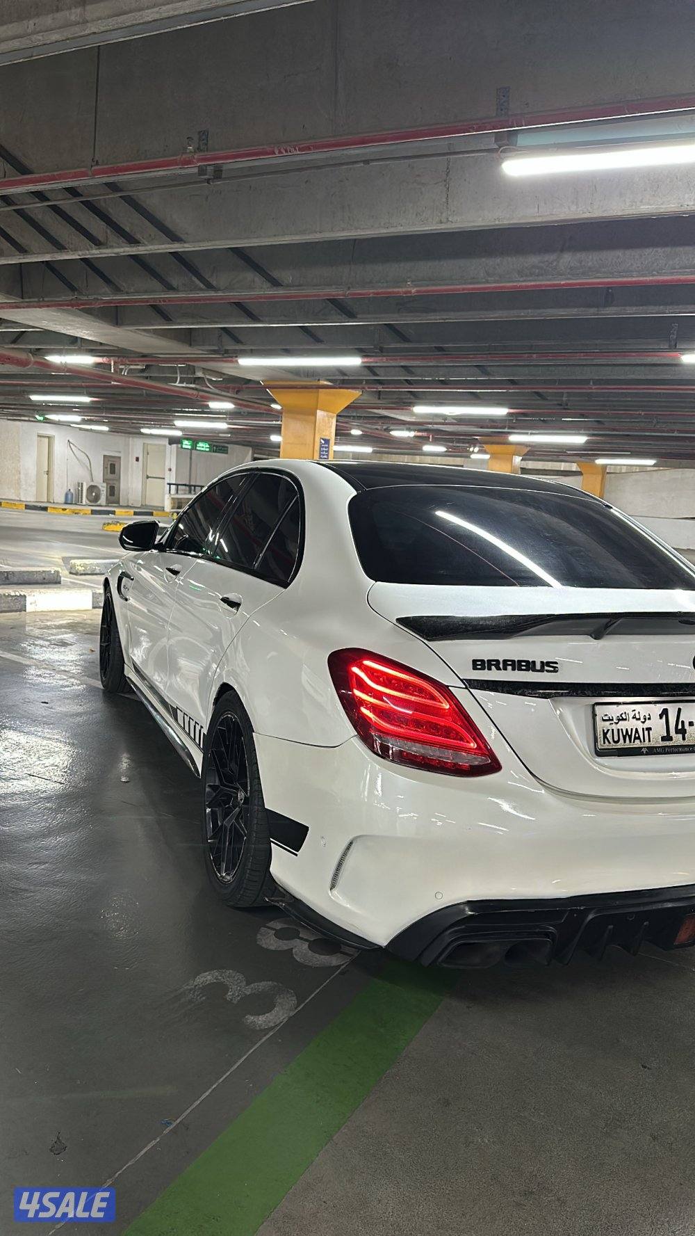 مرسيدس C63S اصلي مسجل بالدفتر4