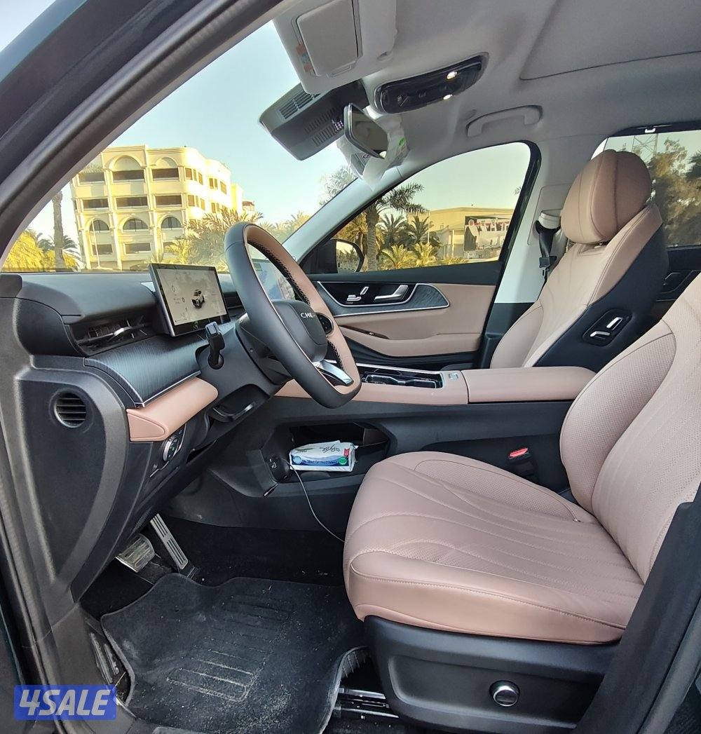 للبيع شيري تيجو 9 موديل  2026  اللون زيتي العداد  1600 كيلو10