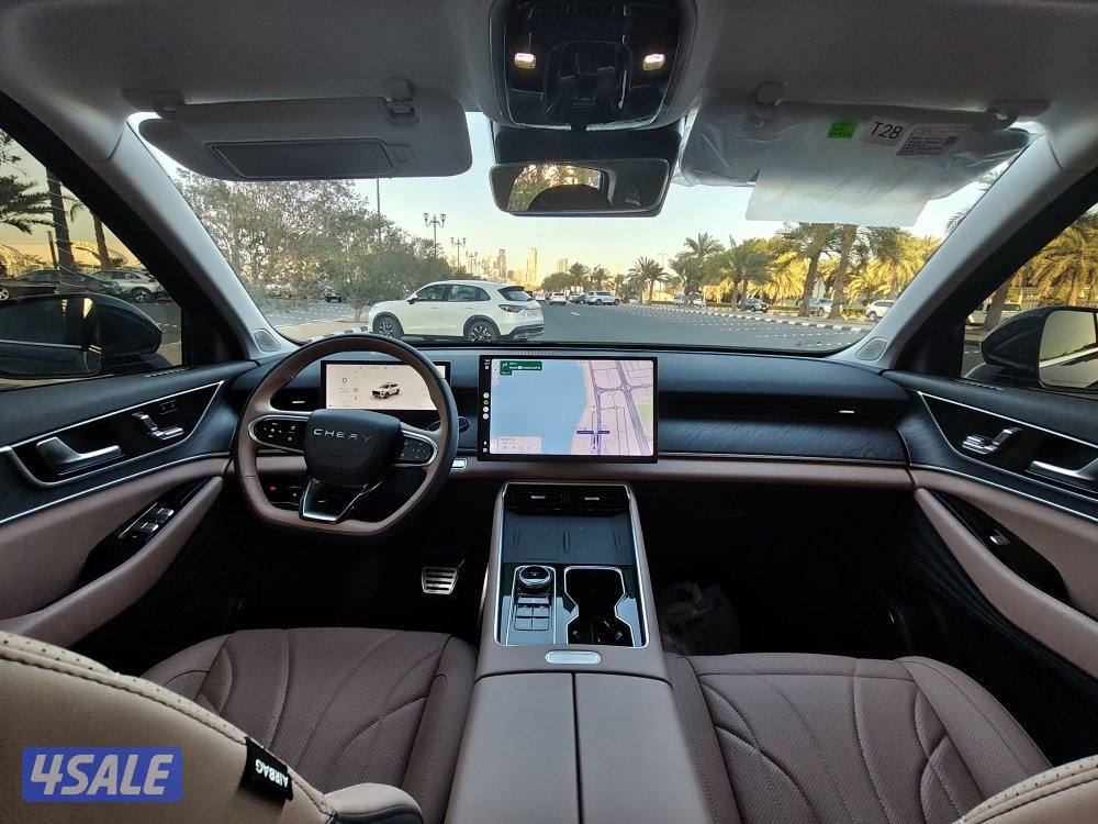 للبيع شيري تيجو 9 موديل  2026  اللون زيتي العداد  1600 كيلو12