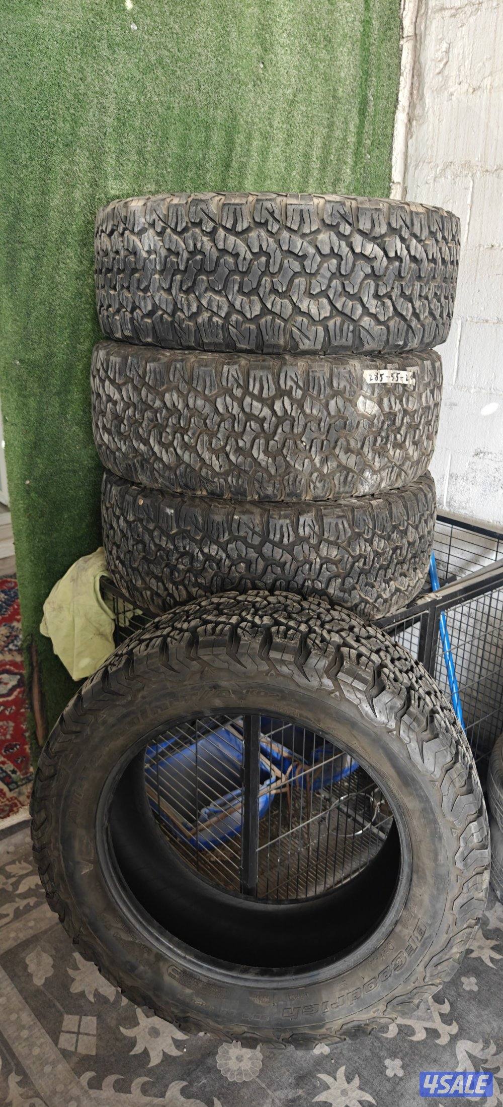 للبيع تواير 275/60 الحجم 20 غودرج امريكي2