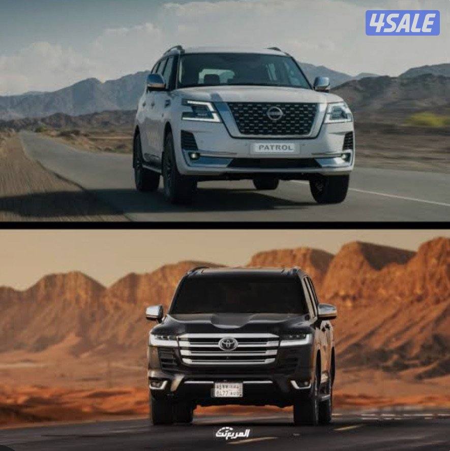 مطلوب لاند كروزر او نيسان باترول موديل حديث 2015 الى 20260